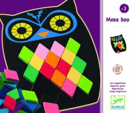 Jucarii Educative - Puzzle mozaic Bufnita