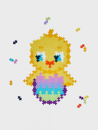 Puzzle pe numere Plus-Plus, 250 piese, Pui [2]