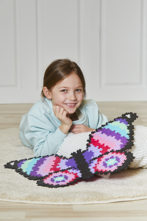 Puzzle pe numere Plus-Plus, 500 piese, Fluture [2]