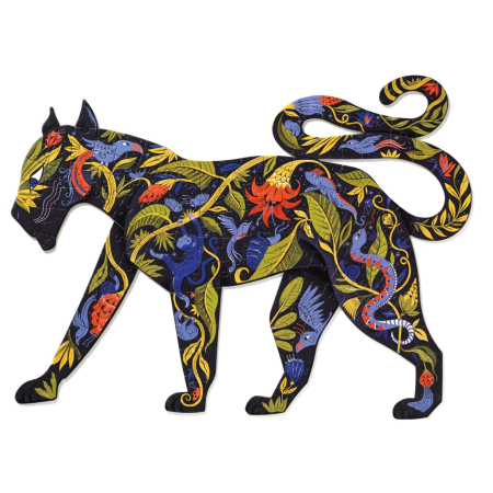Puzzle Puzz'Art Pantera neagra, Djeco [3]