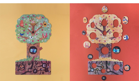 Puzzle reversibil Londji, Copacul meu iubit [2]