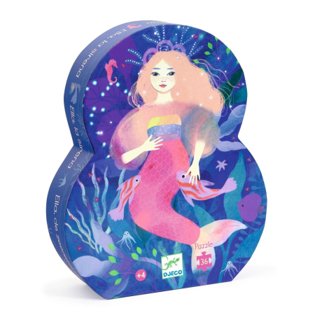 Puzzle Sirena Ella, Djeco [2]