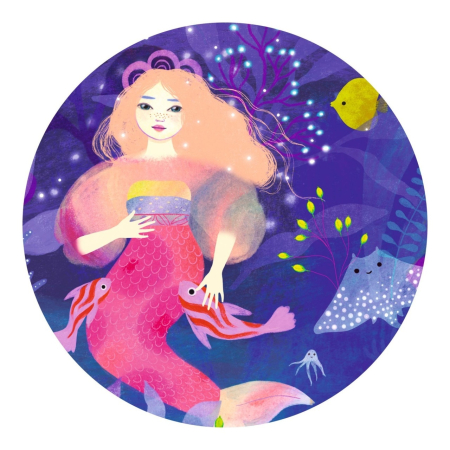 Puzzle Sirena Ella, Djeco [4]