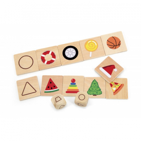 Jucarii 0-2 ani - Puzzle sortator Invata formele, Viga
