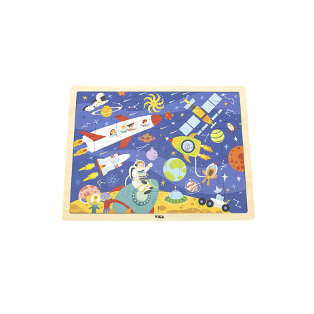 Puzzle Spatiul cosmic, 48 de piese, Viga [1]