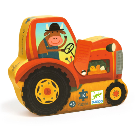 Puzzle - Puzzle Tractor, Djeco