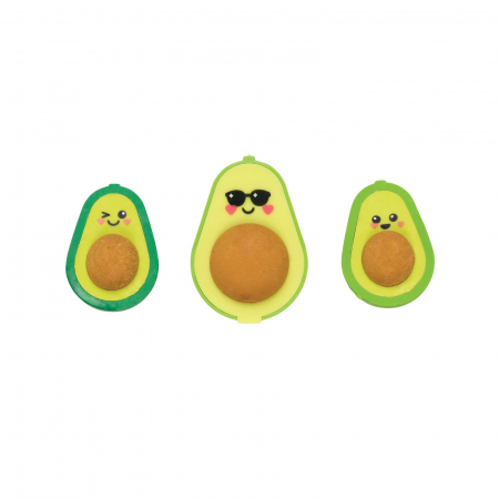 Set ascutitoare si radiere Avocado Love - set de 3 [1]