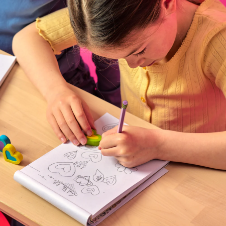 Radiere Inimi inflorite - set de 6 , Hearts in Bloom [6]