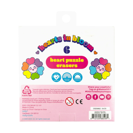 Radiere Inimi inflorite - set de 6 , Hearts in Bloom [7]