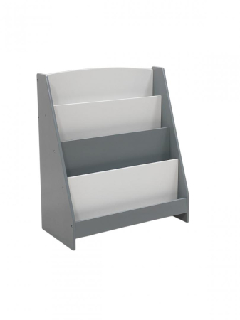 Depozitare - Raft depozitare carti, gri, MDF, U-Grow