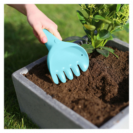 Raki, set pentru plaja si gradina, albastru, Quut Toys [3]