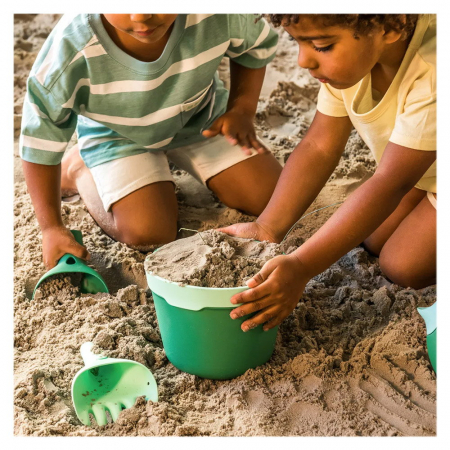 Raki, set pentru plaja si gradina, verde, Quut Toys [2]