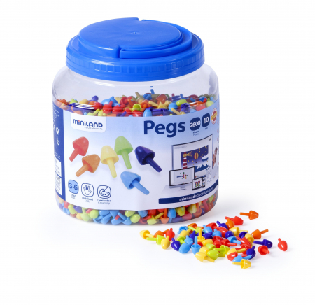 Rezerve mozaic 10 mm Multicolor - Miniland [1]