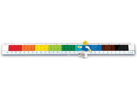 Rigla LEGO construibila cu minifigurina [1]