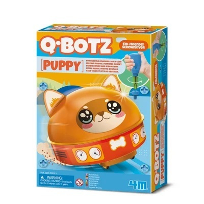 Noutati - Robot Q.Botz Catelus KidzRobotix - kit de asamblare
