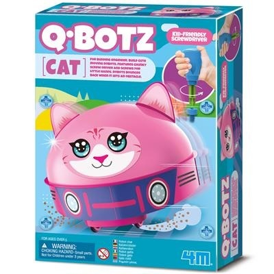 Noutati - Robot Q.Botz Pisicuta KidzRobotix - kit de asamblare