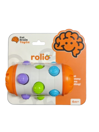 Jucarii 0-2 ani - Rolio - Jucarie senzoriala tip cilindru cu butoane click-clack