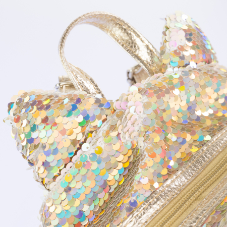 Rucsac mini Girabrilla Kitty – model Pisicuță cu paiete reversibile [3]