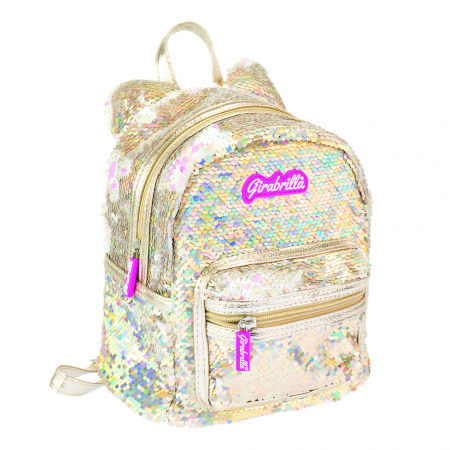 Rucsac mini Girabrilla Kitty – model Pisicuță cu paiete reversibile [1]