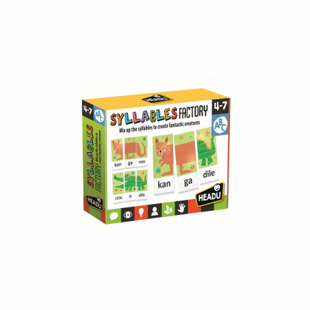 Jucarii Educative - Headu Teacher Tested - Sa Despartim In Silabe