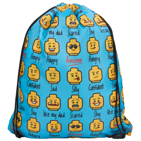 Sac sport LEGO Minifigurine Albastru [1]