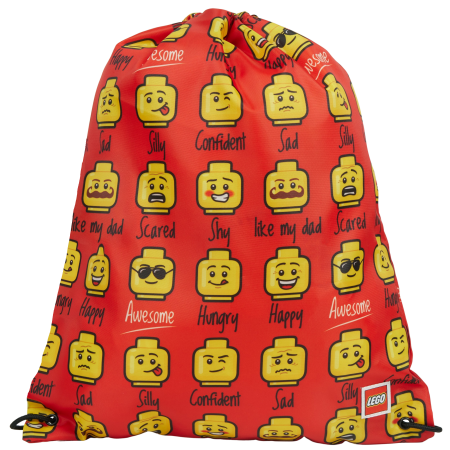 Lego - Sac sport LEGO Minifigurine Roşu