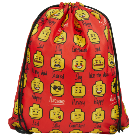 Sac sport LEGO Minifigurine Roşu [1]