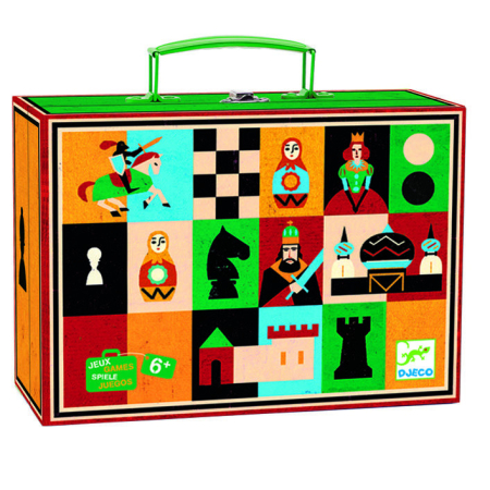 Jocuri de societate - Sah si dame Djeco