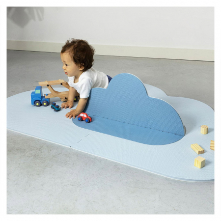 Saltea de joaca din spuma, Norisorul albastru, 145 cm [3]