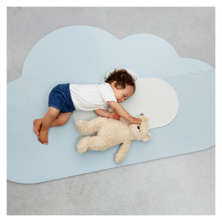 Saltea de joaca din spuma, Norisorul albastru, 145 cm [1]