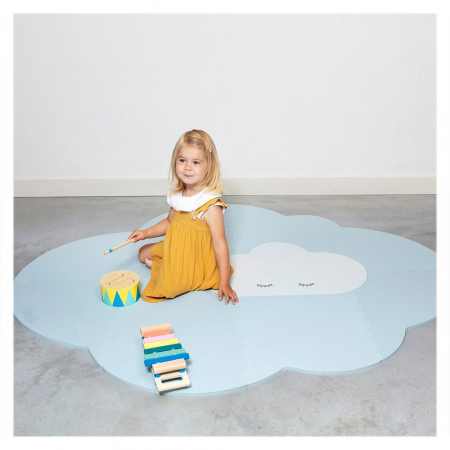 Saltea de joaca din spuma, Norisorul albastru, 175 cm [1]