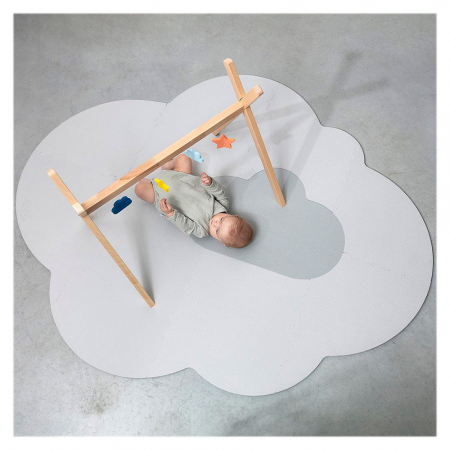 Saltea de joaca din spuma, Norisorul gri, 175 cm, Quut Toys [2]