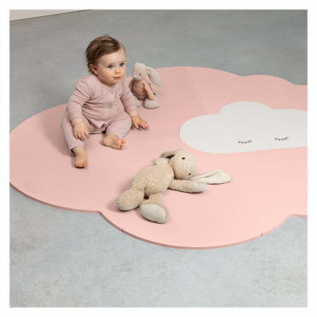 Saltea de joaca din spuma, Norisorul roz, 175 cm [2]