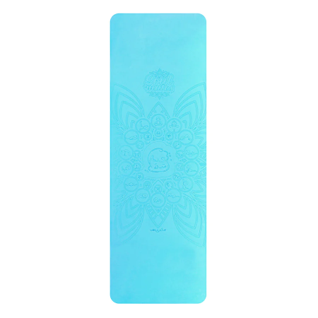 Jucarii de exterior - Saltea Yoga pentru adulti, ecologica - Wave, albastra