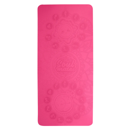 Saltea Yoga pentru copii, ecologica - Sun and Moon, roz [0]