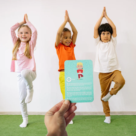 Carduri Yoga pentru copii [1]
