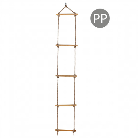 Scara cu trepte de lemn PP 2,5 m (1,80 m) 5 trepte [4]