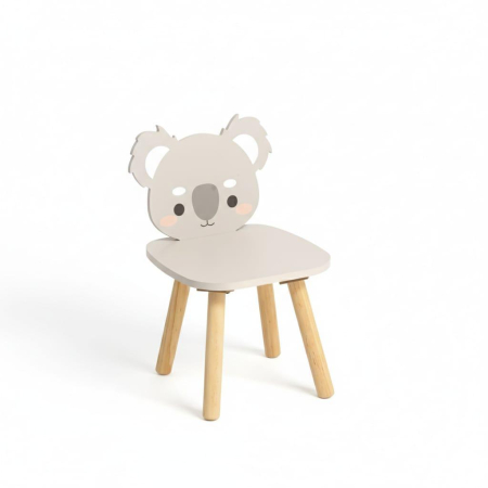 Depozitare - Scaun copii, MDF,design ursulet koala, U-Grow
