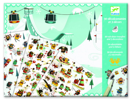 Jucarii 3-5 ani - Scene Djeco Monstruleti sportivi