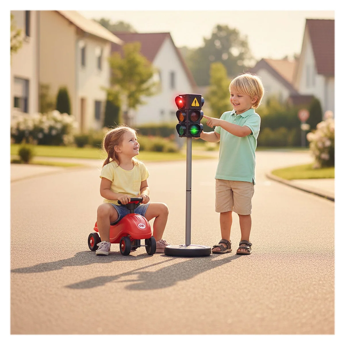 Semafor pentru copii cu efecte sonore și luminoase [1]