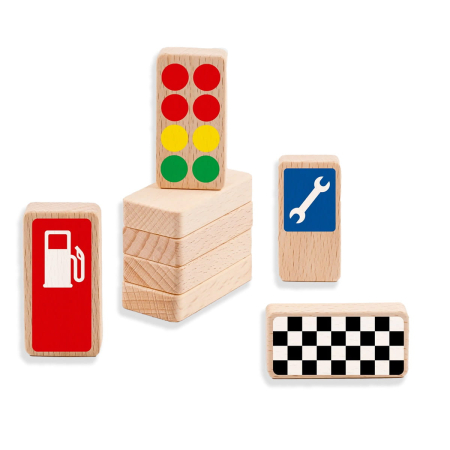Vehicule - Semne de circulatie pentru piste de curse Waytoplay