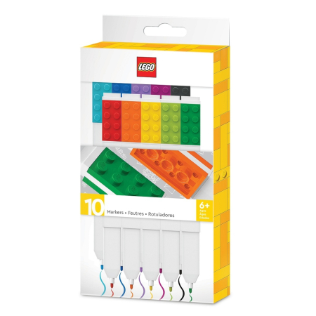 LEGO® - Set 10 markere LEGO