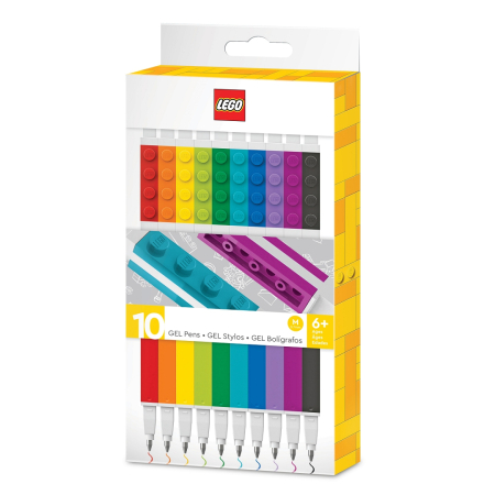 LEGO® - Set 10 pixuri cu gel LEGO