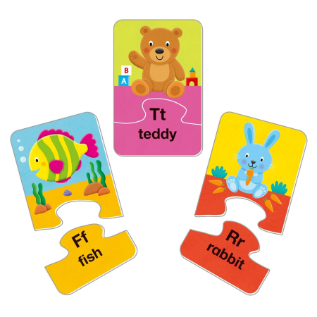 Set 26 de puzzle-uri Alfabet (2 piese) [1]