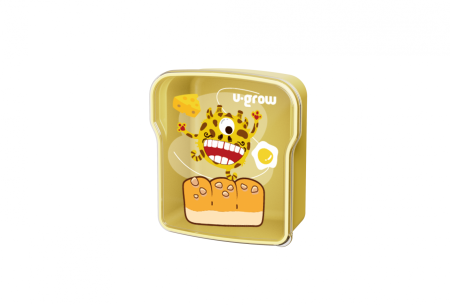 Set 3 caserole multicolore U-Grow, 3 x 300ml [1]