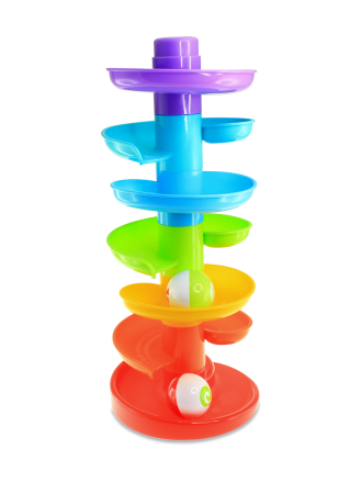 Set 3 in 1 - Autobuz cu sortator, cilindru & turnulet cu bile [4]