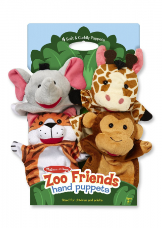 Set 4 papusi de mana Zoo Melissa and Doug [6]