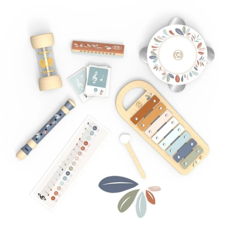 Set 5 instrumente muzicale in valiza, Speedy Monkey [1]