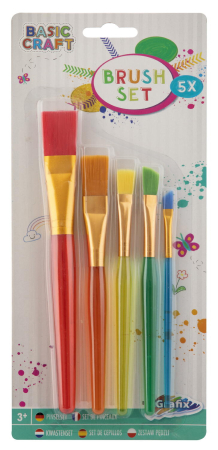 Lucru Manual - Set 5 pensule pentru pictura