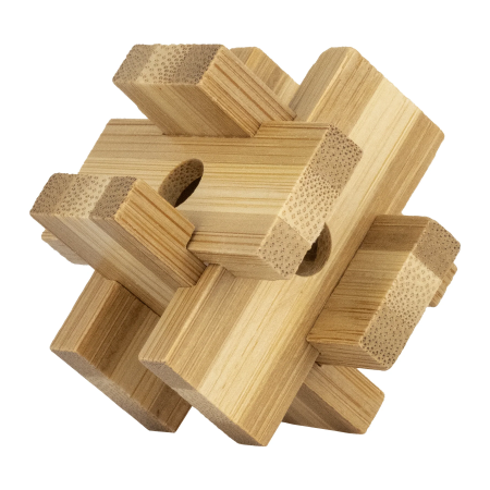 Set 6 jocuri logice IQ din bambus - Ecological 6 Pack [5]